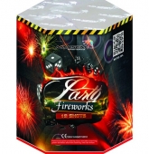 PARTY FIREWORKS (Фейерверки вечеринок), 1,5 дюйма * 19 залпов (или аналог, крупнокалиберный салют от 