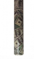Пневмохлопушка деньги (доллары, евро, рубли), длина 40см